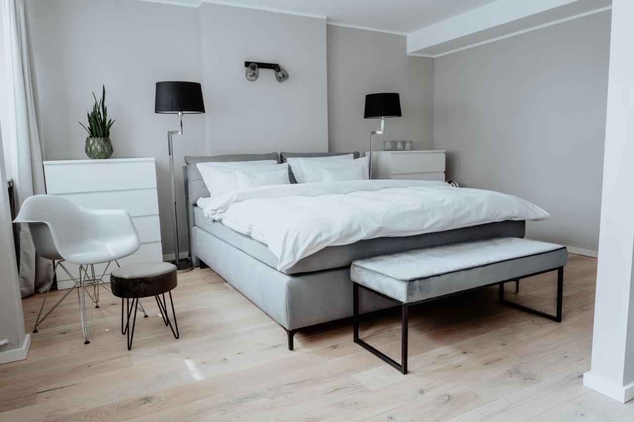 2-Zimmer City Apartment 57M² Mit King Size Bett Und Kueche Munster  Exterior photo